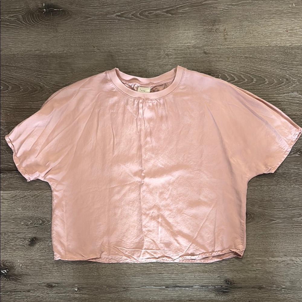 A New Day Pink Women's Top cropped